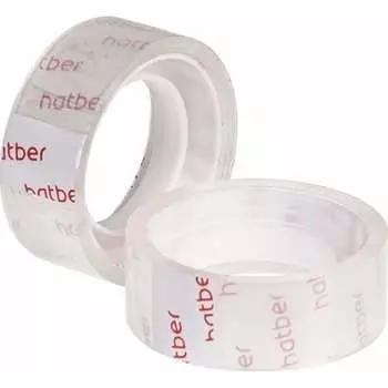 Канцелярская клейкая лента Hatber 043444