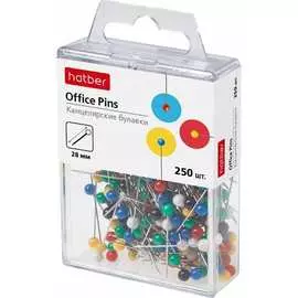 Канцелярские булавки Hatber 051973