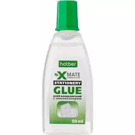 Канцелярский клей Hatber