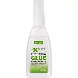 Канцелярский клей-роллер Hatber