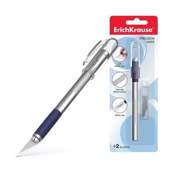 Канцелярский нож-скальпель ErichKrause Ferro 16953