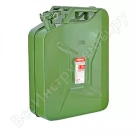 Канистра металлическая 20 л вертикальная skyway s02601003