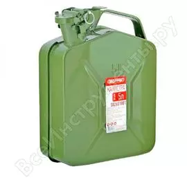 Канистра металлическая 5 л вертикальная skyway s02601001