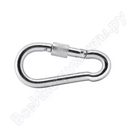 Карабин с фиксатором tech-krep din 5299 d 13х160 10 шт 00005880