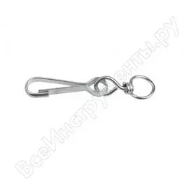 Карабин tech-krep тип 125 ta-v 70мм с вертлюгом 50шт ут-00011624