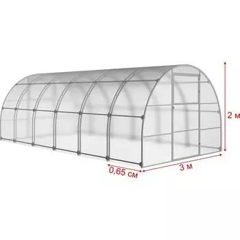 Каркас АКТИВАГРО.РФ Ударница сверхпрочная» 20x20 мм 3x4 м шаг 065 м 261