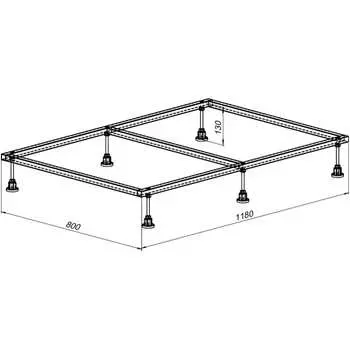 Каркас для литьевого поддона Aquanet 0.4 00267178