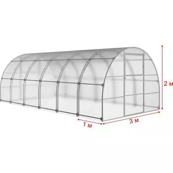 Каркас теплицы АКТИВАГРО.РФ Ударница сверхпрочная» 259