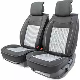 Каркасные накидки на передние сиденья CarPerformance CUS-2062 BK/GY