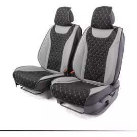 Каркасные накидки на передние сиденья CarPerformance CUS-3044 BK/GY