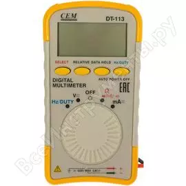 Карманный цифровой мультиметр СЕМ DT-113 480175