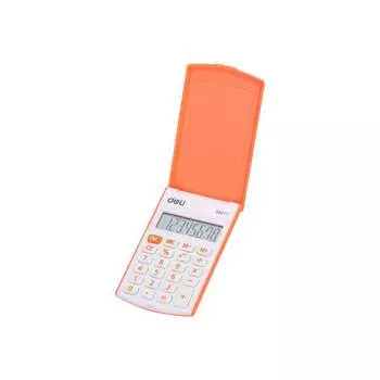 Карманный калькулятор DELI E39217/OR 1189195