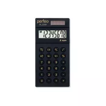 Карманный восьмиразрядный калькулятор Perfeo PF_C3709 30016132