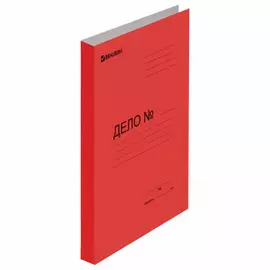 Картонный мелованный скоросшиватель BRAUBERG 124575