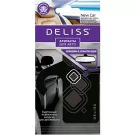 Картонный освежитель воздуха для автомобиля DELISS
