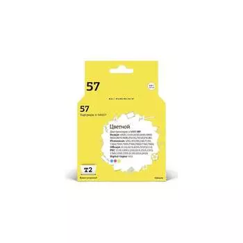 Картридж для HP Deskjet 450 5150 9650 Photosmart 7150 7550 Officejet 6110 T2 №57 IC-H6657