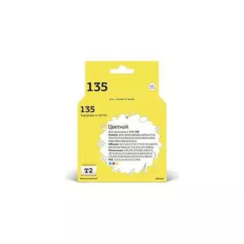 Картридж для HP Deskjet 460 5743 6543 6843 9803 PSC1513 6213 K7103 T2 №135 IC-H8766