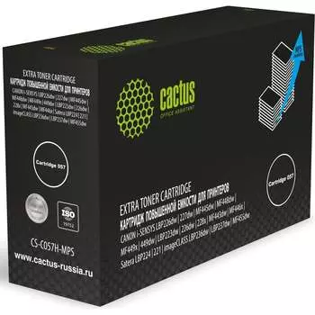 Картридж лазерный для Canon i-SENSYS LBP226dw/2 Cactus CS-C057H-MPS Cartridge 057 2003541