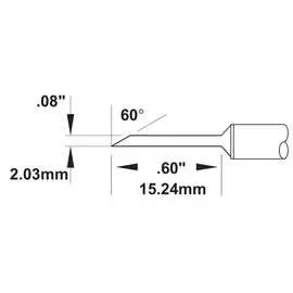 Картридж-наконечник для CV/MX METCAL