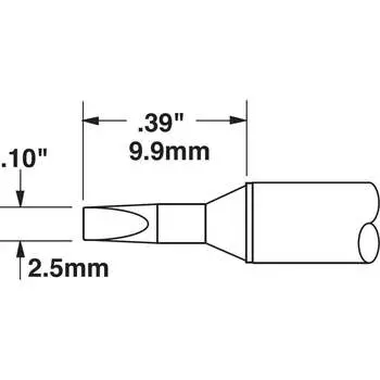 Картридж-наконечник для CV/MX METCAL