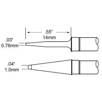 Картриджи-наконечники для MFR-H4 METCAL