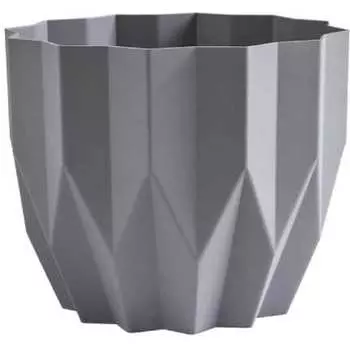Кашпо bmc КШ-4113 Геометрия Серый 68378