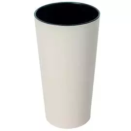 Кашпо для цветов gardenplast камелия со вставкой, высота 260мм, бежевый 4814132001202 63001