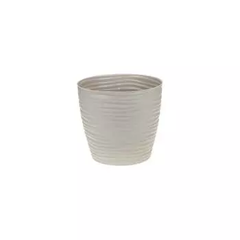 Кашпо IDEA ДЮНА D150 мм, 1.7 л, с поддоном М 3068 М 3068 Кремовый