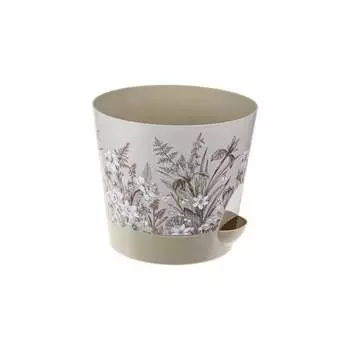 Кашпо IDEA НИКА ДЕКО D150 мм, 1.6 л, с прикорневым поливом М 3077 М 3077 нарциссы