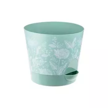 Кашпо IDEA НИКА ДЕКО D180 мм, 2.7 л, с прикорневым поливом М 3078 М 3078 маки