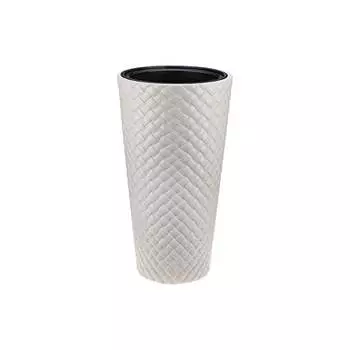 Кашпо IDEA РОТАНГ D340мм, H 630мм, 9 М 3407 Кремовый