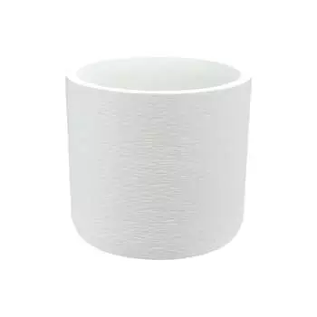 Кашпо IDEA СЛАНЕЦ D280 мм, 9.5 л, с вставкой М 3200 М 3200 белый