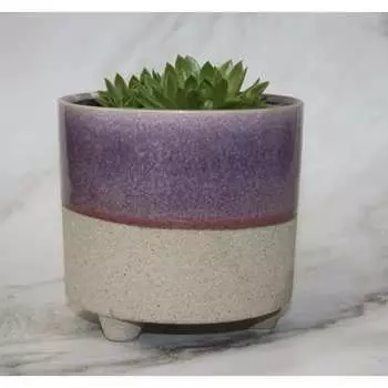 Кашпо SCHEURICH Kbel Piaff sandy purple 63325