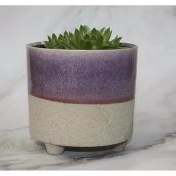 Кашпо SCHEURICH Kbel Piaff sandy purple 63326