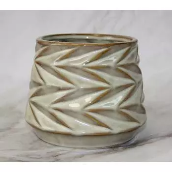 Кашпо SCHEURICH Kbel Waffle caramel 61393