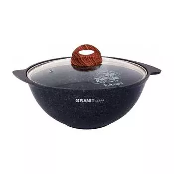 Кастрюля Kukmara линия "Granit ultra" (blue) кгг37а