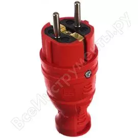 Прямая каучуковая вилка ЭРА V8REDIP44 Б0044547