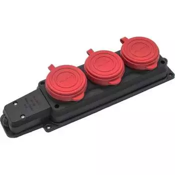 Каучуковая влагозащищенная штепсельная розетка Alfa