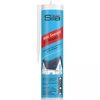 Каучуковый герметик для кровли Sila PRO Max Sealant, All weather SAWBL290