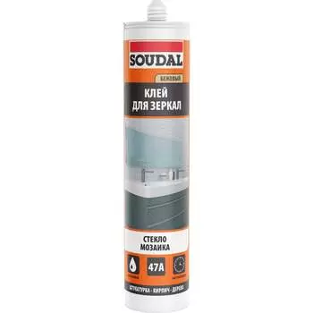 Каучуковый клей для зеркал Soudal 47А 167918