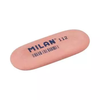 Каучуковый овальный ластик Milan