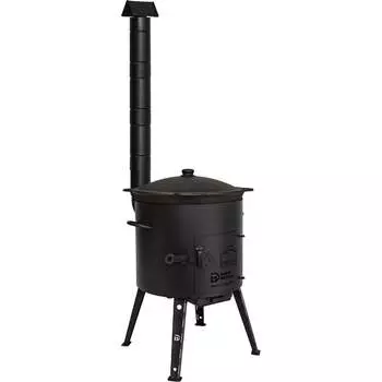 Казан Davr Metall печь+казан16(круг)