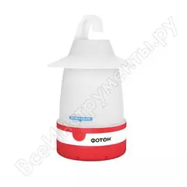 Кемпинговый светодиодный фонарь фотон с-300, красный 23499