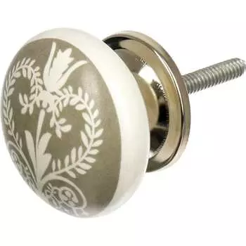 Керамическая ручка для мебели BlumenHaus Тюльпан 66242