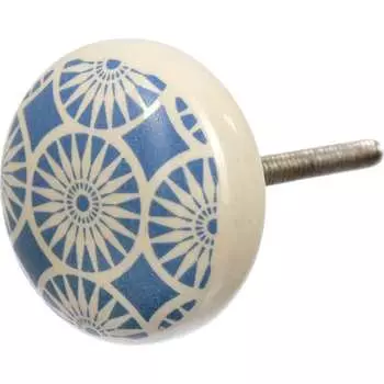 Керамическая ручка для мебели BlumenHaus Маргаритка 66246