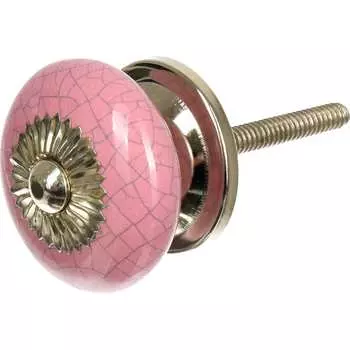 Керамическая ручка для мебели BlumenHaus Драже 66159