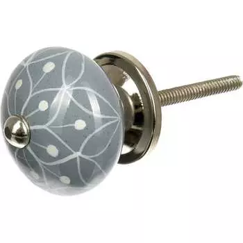 Керамическая ручка для мебели BlumenHaus Паутинка 66149