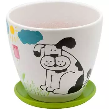 Керамический горшок Вещицы