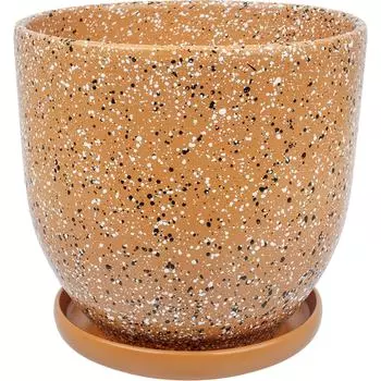 Керамический горшок Вещицы терраццо BH-92-3