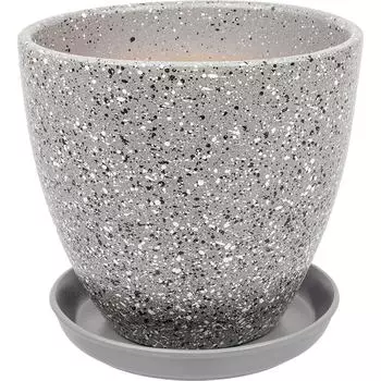 Керамический горшок Вещицы терраццо BH-91-2